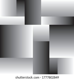 pattern with gradient black squares