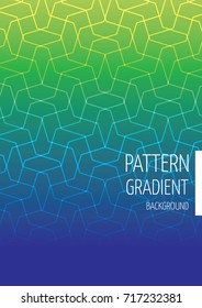 Pattern gradient business background