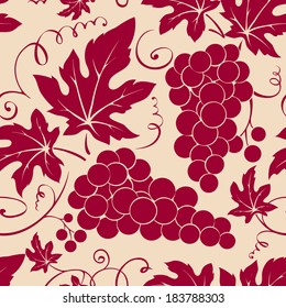 Pattern  -- grape wine