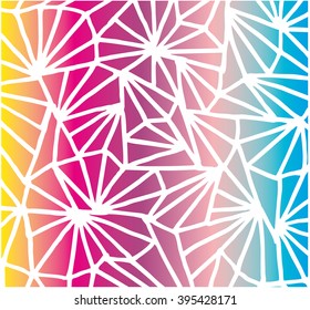 The pattern graphic background doodle, triangles, dots, trendy pattern.Vector Illustration