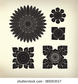 pattern and graphic for decorative design