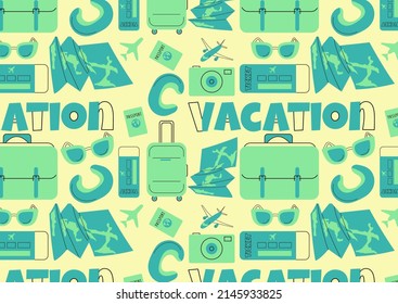 Pattern with graphic elements. Bright, juicy background with the addition of an inscription. A set of elements for recreation.
