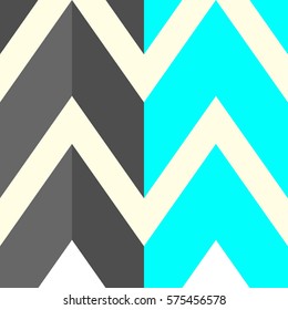 The pattern with gray and blue lines. Vector illustration