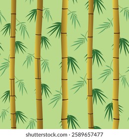 pattern green bamboo yellow wallpaper leaf green gradient