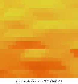 Pattern green pixel background, pattern. Yellow pixel wallpaper. Vector illustration. EPS 10