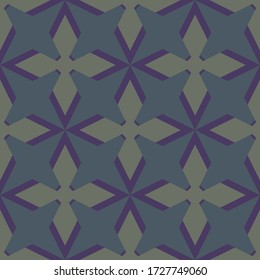Pattern from grey and purple on seamless background.