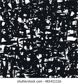 Pattern Grid, doodle, chaos, seamless vector background.