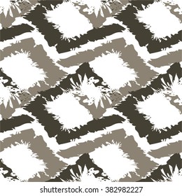 Pattern Grid, doodle, seamless vector background.
