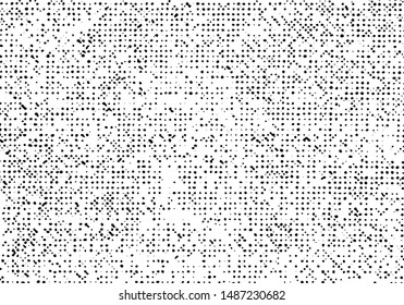 Pattern grunge background, Old distress texture overlay vector, Print monochrome halftone retro, Black rough and abstract dirty illustration