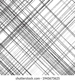 pattern with grunge oblique black lines