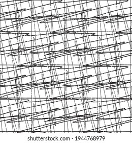 pattern with grunge oblique black segments