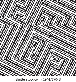 pattern with grunge oblique black segments