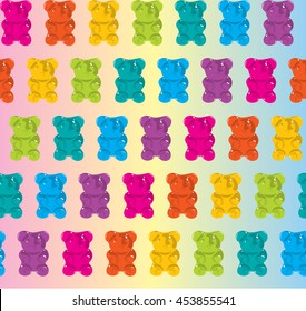 Pattern Gummy Bear Jelly