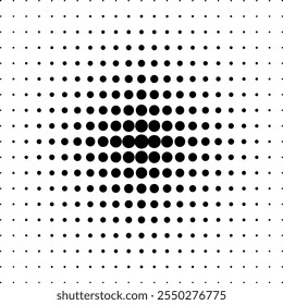 pattern halftone background black vector template