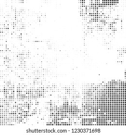The pattern halftone black and white