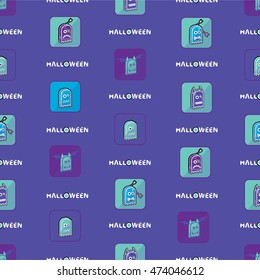 Pattern halloween background. Pattern can be used for wallpaper, cover fills, web page background, surface textures.