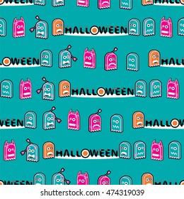 Pattern halloween background. Pattern can be used for wallpaper, cover fills, web page background, surface textures.