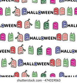 Pattern halloween background. Pattern can be used for wallpaper, cover fills, web page background, surface textures.