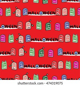 Pattern halloween background. Pattern can be used for wallpaper, cover fills, web page background, surface textures.