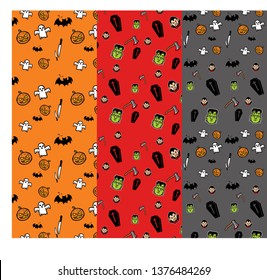 Pattern Halloween Illustration