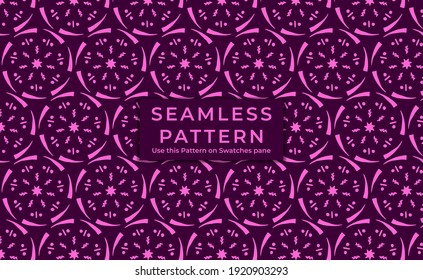 pattern with Hand Drawn Doodle Mandala. Colorful illustration. islamic and traditional style. vector eps10.