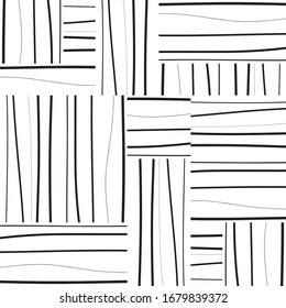 pattern with hand drawn horizontal and vertical black segments