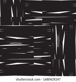 pattern with hand drawn horizontal and vertical white bands