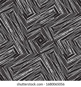 pattern with hand drawn intersecting white segments