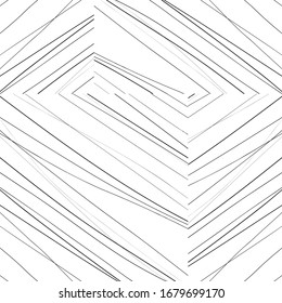 pattern with hand drawn oblique black segments