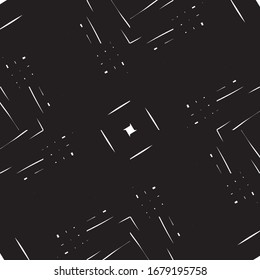 pattern with hand drawn oblique white lines
