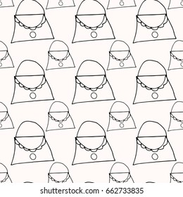 pattern handbag doodle