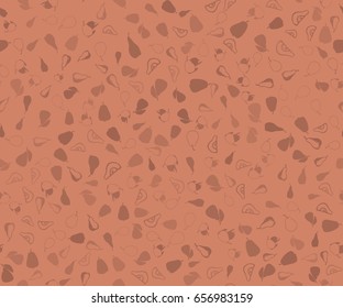 Pattern of hand-painted chopped, ripe pears for your design. Bright fruits. Seamless texture for cards, packaging, paper, typography, business cards, tissues. Vector illustration