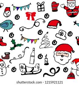 Pattern Happy New Year