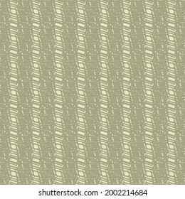 Pattern with hatched stripes and texture spaces. Decorative graphics in white and gray.
