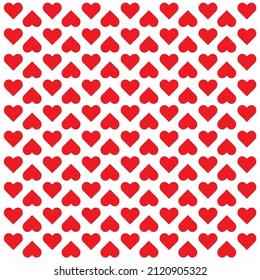 Patrón con corazón. Fondo del icono de amor