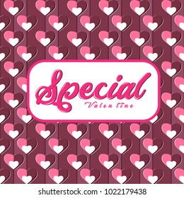 Pattern Heart Valentine day