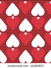 pattern with hearts