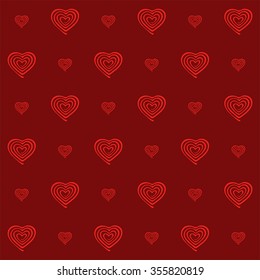 pattern with hearts