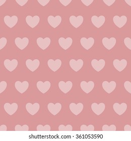 Pattern with hearts