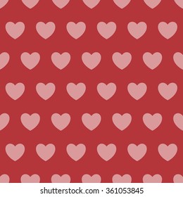Pattern with hearts