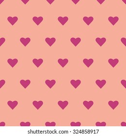 The pattern in the hearts. Background of hearts on Valentine's Day