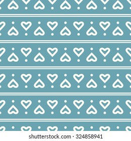 The pattern in the hearts. Background of hearts on Valentine's Day