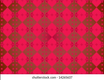 Pattern of hearts for St Valentines Day Celebration