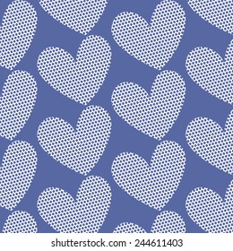 Pattern of hearts pattern for Valentine's Day