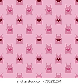 Pattern with hearts valentines day background. Hearts seamless pattern background, ideal for celebrations, wedding invitation, mothers day and valentines day. 