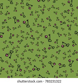 Pattern with hearts valentines day background. Hearts seamless pattern background, ideal for celebrations, wedding invitation, mothers day and valentines day. 