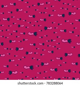Pattern with hearts valentines day background. Hearts seamless pattern background, ideal for celebrations, wedding invitation, mothers day and valentines day. 