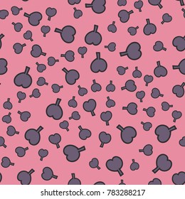 Pattern with hearts valentines day background. Hearts seamless pattern background, ideal for celebrations, wedding invitation, mothers day and valentines day. 