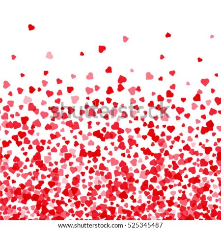 Pattern Hearts Valentines Day Background Stock Vector (Royalty Free