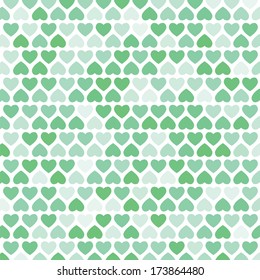 pattern of hearts - vector illustration. Valentines day background.